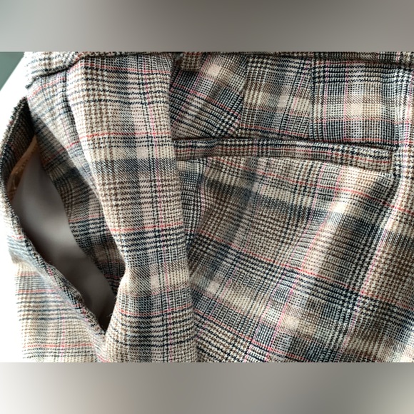 Talbots Hampshire Ankle Lined Wool Blend Lux Plaid Pants 12 - Picture 10 of 10